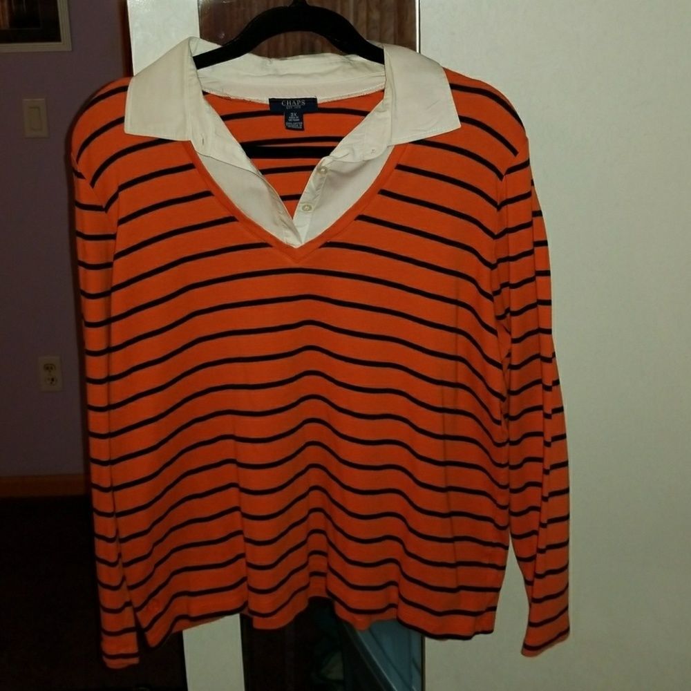 Chaps shirt size: 3X